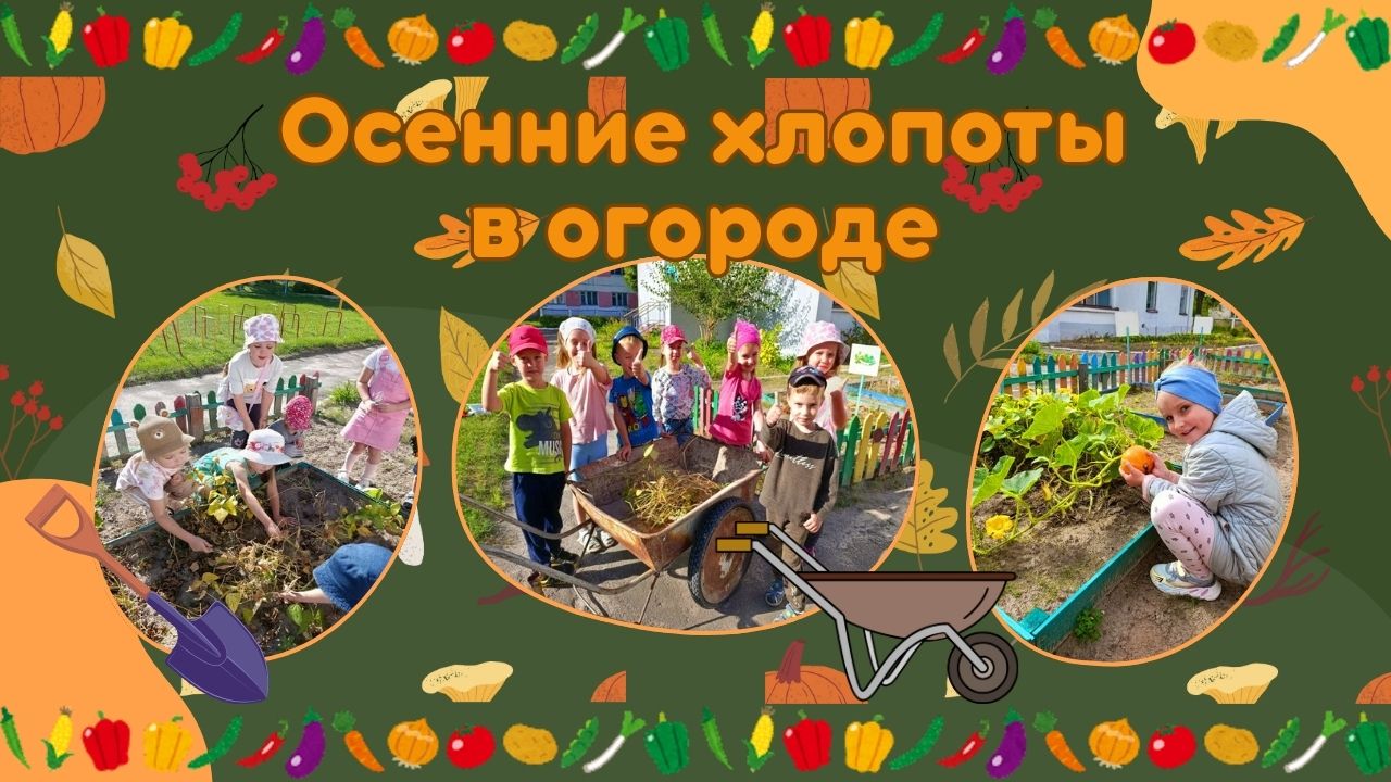 Труд в природе в старшей интегрированной группе №2