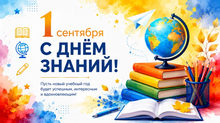 С началом нового учебного года!